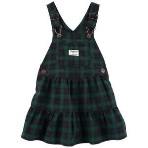 OshKosh B'gosh Plaid Jumper Dress 24 Months